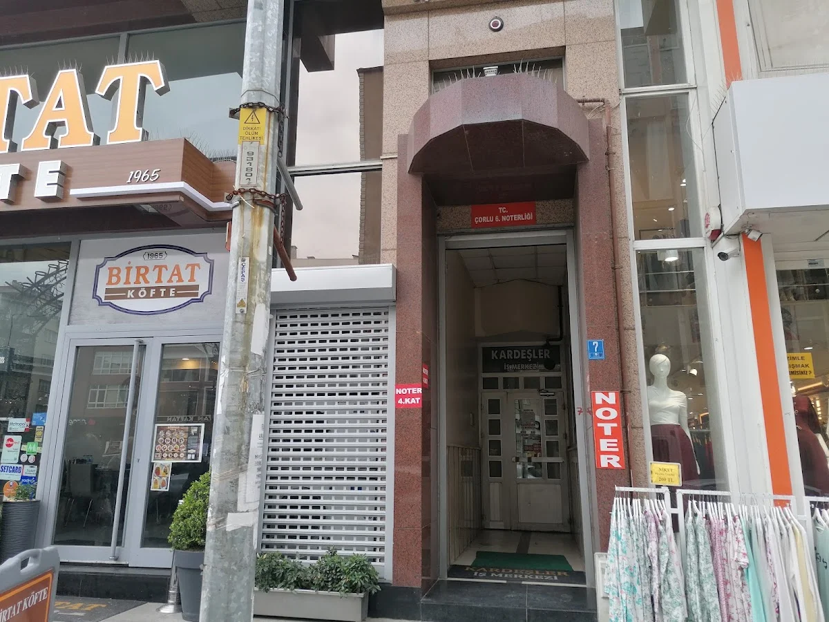 ÇORLU 6.NOTERLİĞİ
