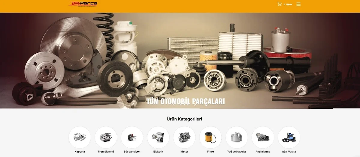 JetParça Oto Yedek Parça logo