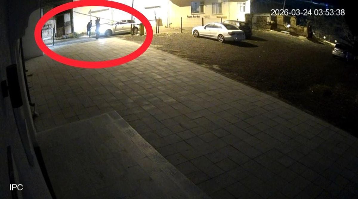 Tekirdağ'da otomatik bariyeri kırarak otoparka girdiler: Olay güvenlik kamerasına yansıdı