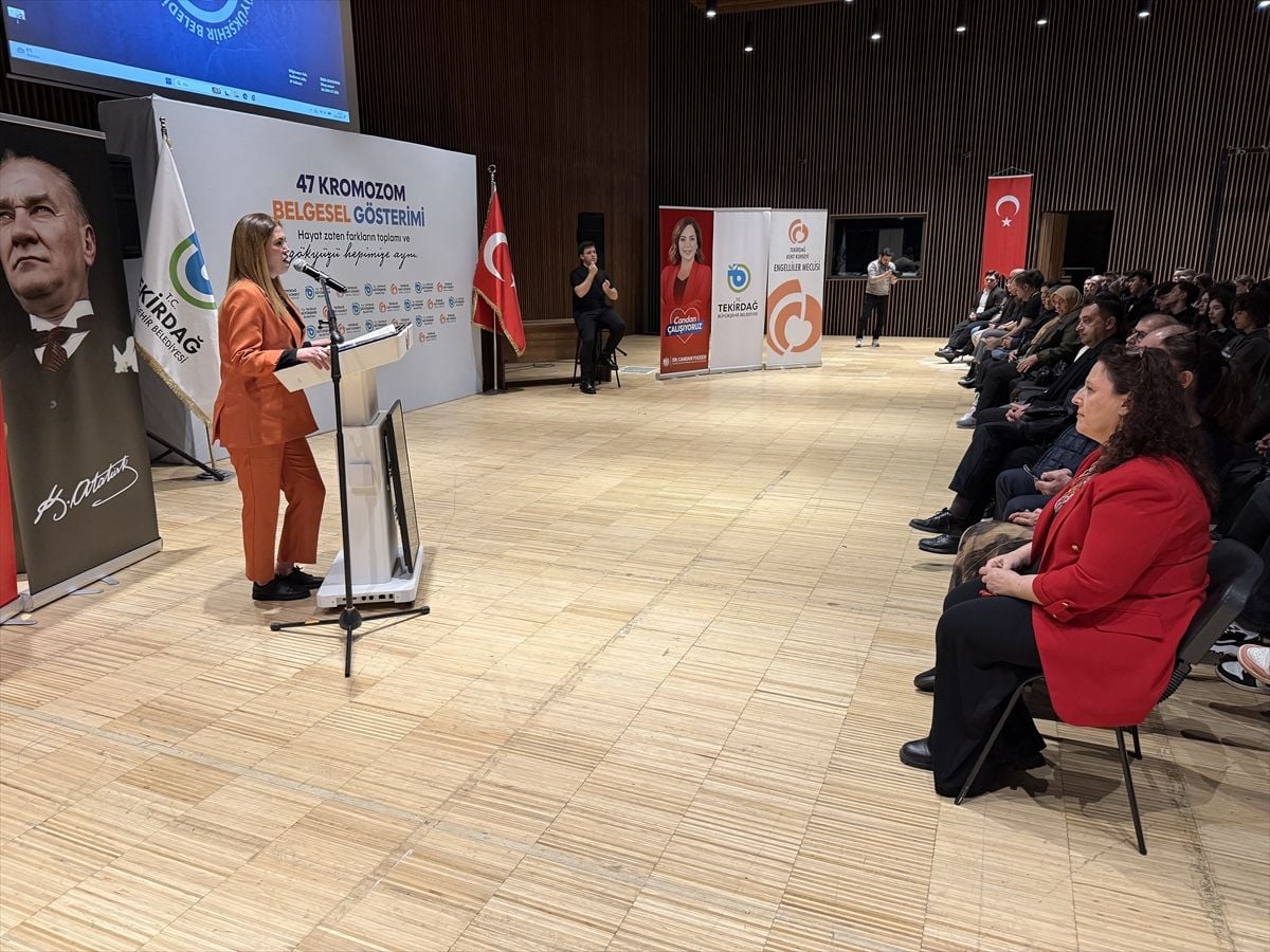 Tekirdağ'da down sendromluları konu alan "47 Kromozom" belgeseli hazırlandı