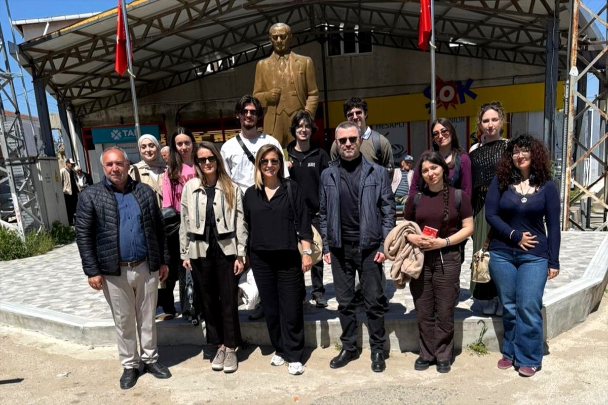 Trakya Üniversitesi öğrencilerinden Enez köylerinde alan incelemesi