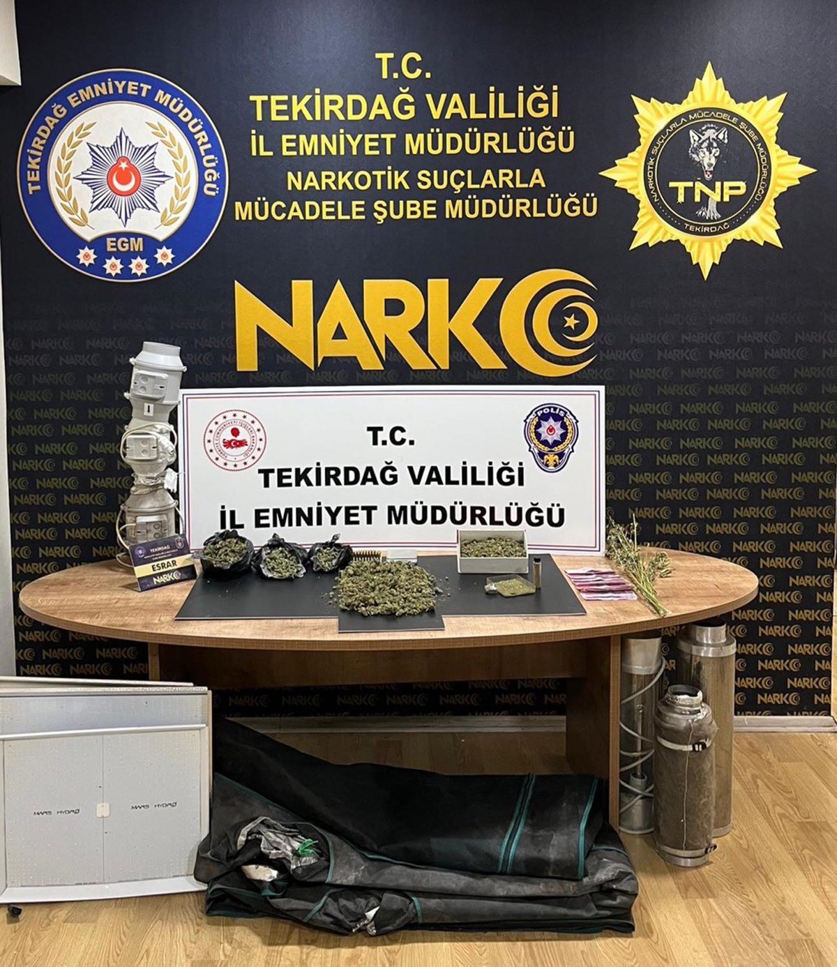 Tekirdağ'da uyuşturucu operasyonunda 19 şüpheli tutuklandı