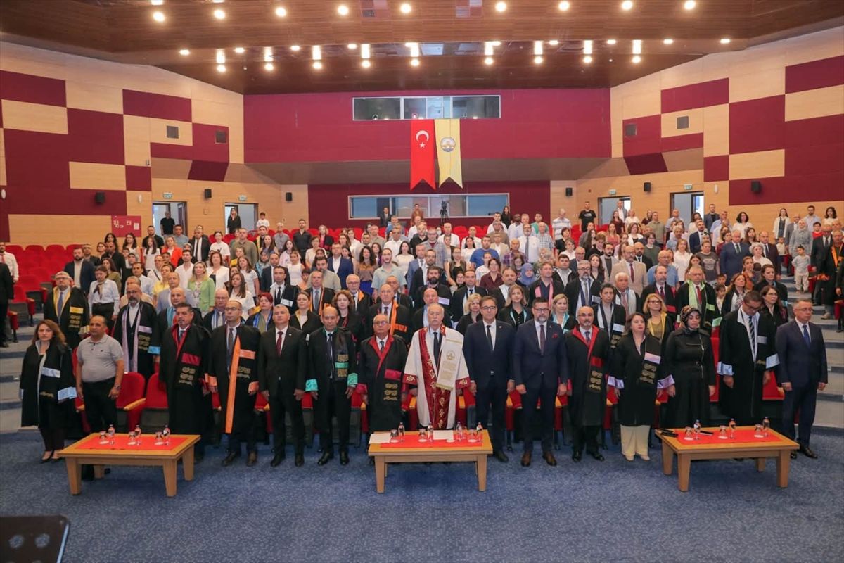Trakya Üniversitesinde akademik yükseltme töreni düzenlendi