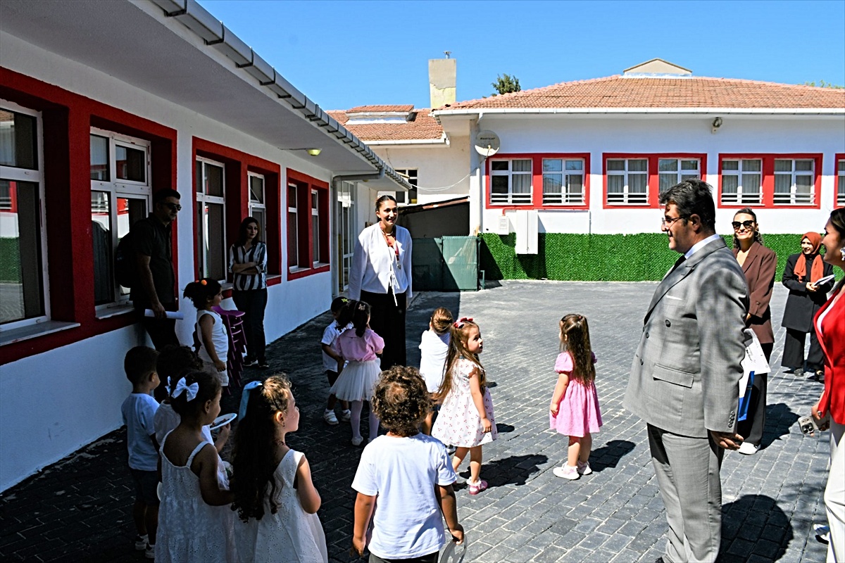 Tekirdağ İl Milli Eğitim Müdürü Yeniyol anaokulunu ziyaret etti
